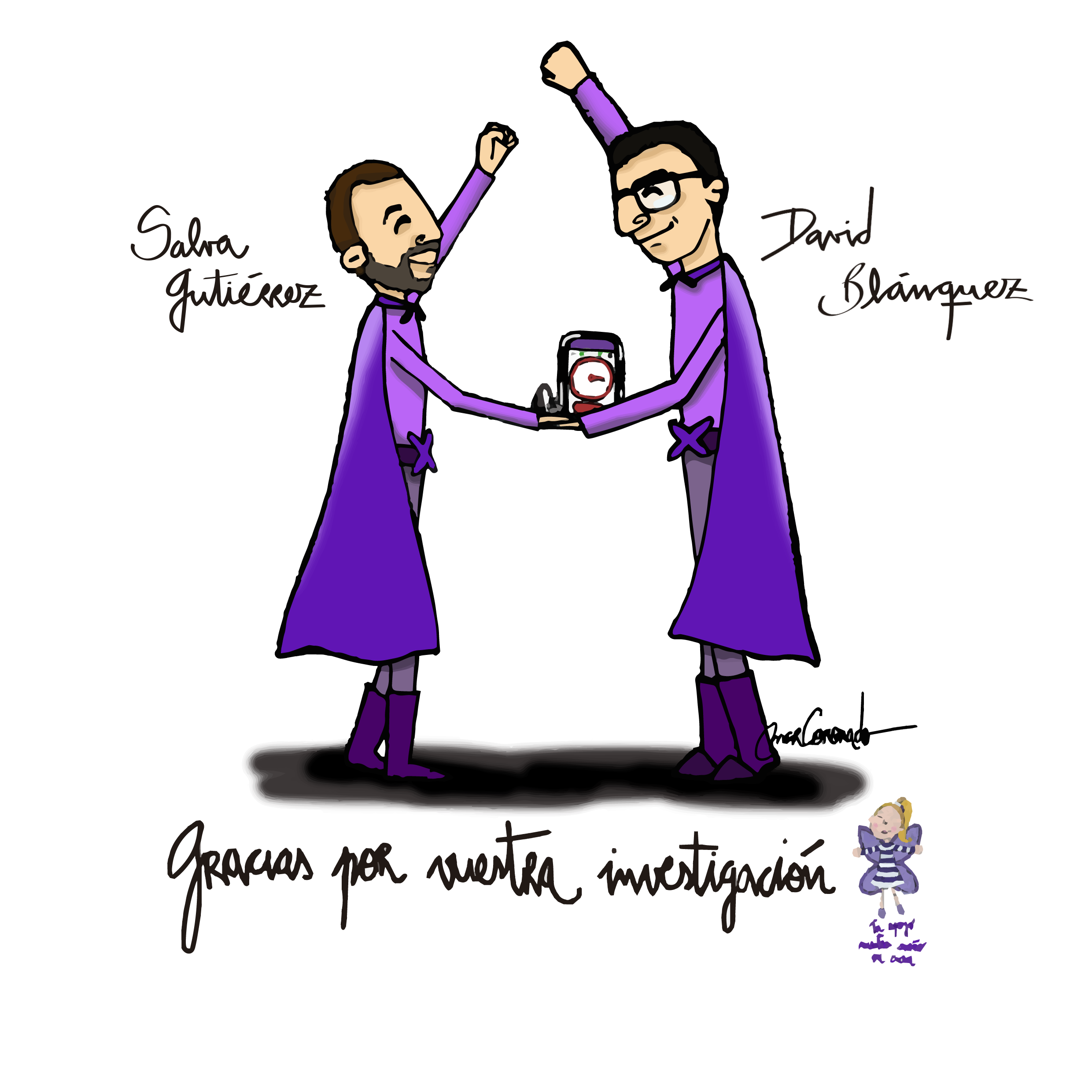 Salva Gutiérrez y David Blánquez
