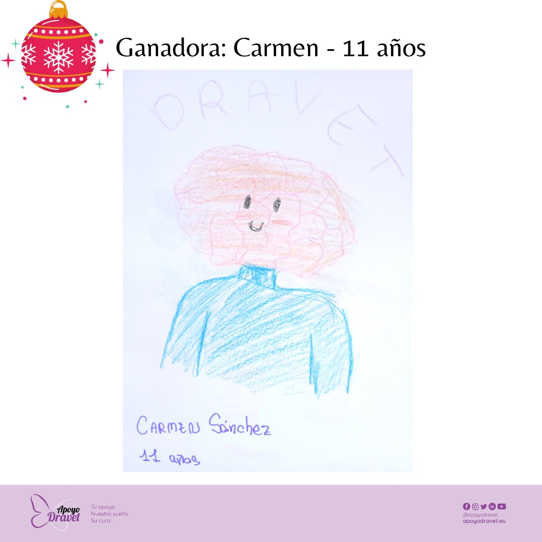Ganadora: Carmen 11 años.